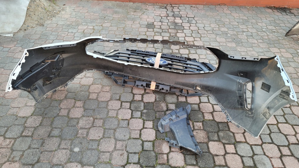 фото №6, Бампер перед передний ford transit custom mk2 23- решётка радиатора решётка радиатора усилитель