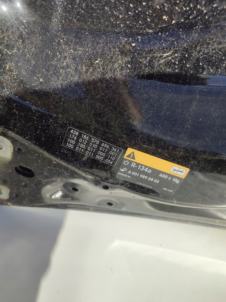 фото №11, Капот крышка двигателя mercedes a w176