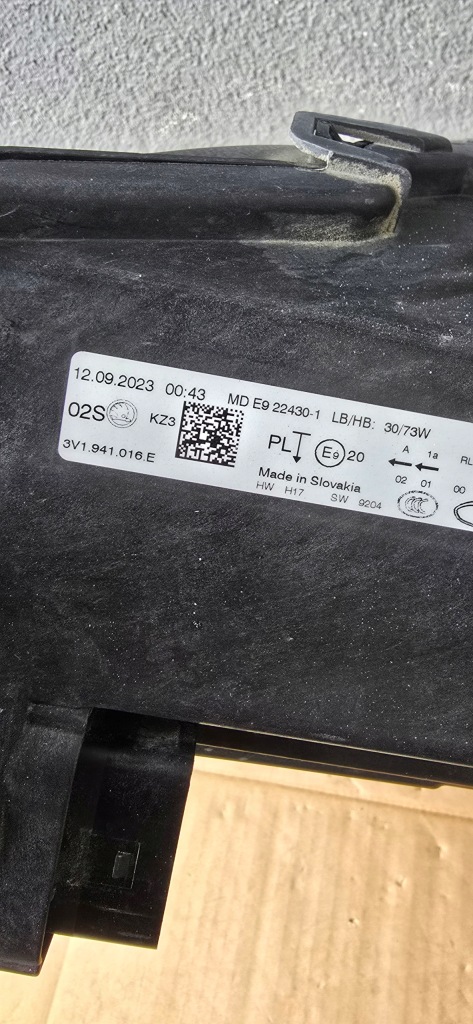 фото №11, Лампы skoda superb iii 3 lift 2019- full led 3v1941016 3v1941015