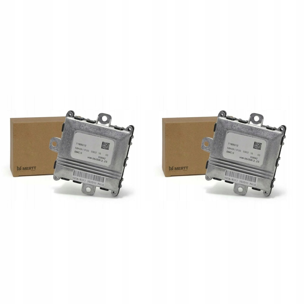 фото №1, 2x модуль поворота afs bmw - 63127189312 a