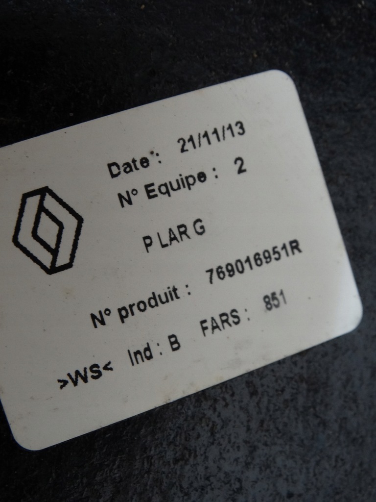 фото №10, Оббивка кузов плита renault master iii opel movano b лівий задня 769016951r