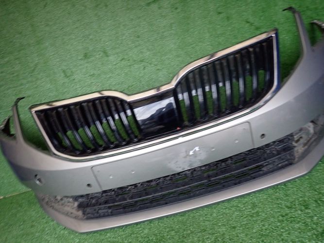 фото №8, Skoda octavia iii lift 17- бампер передний перед