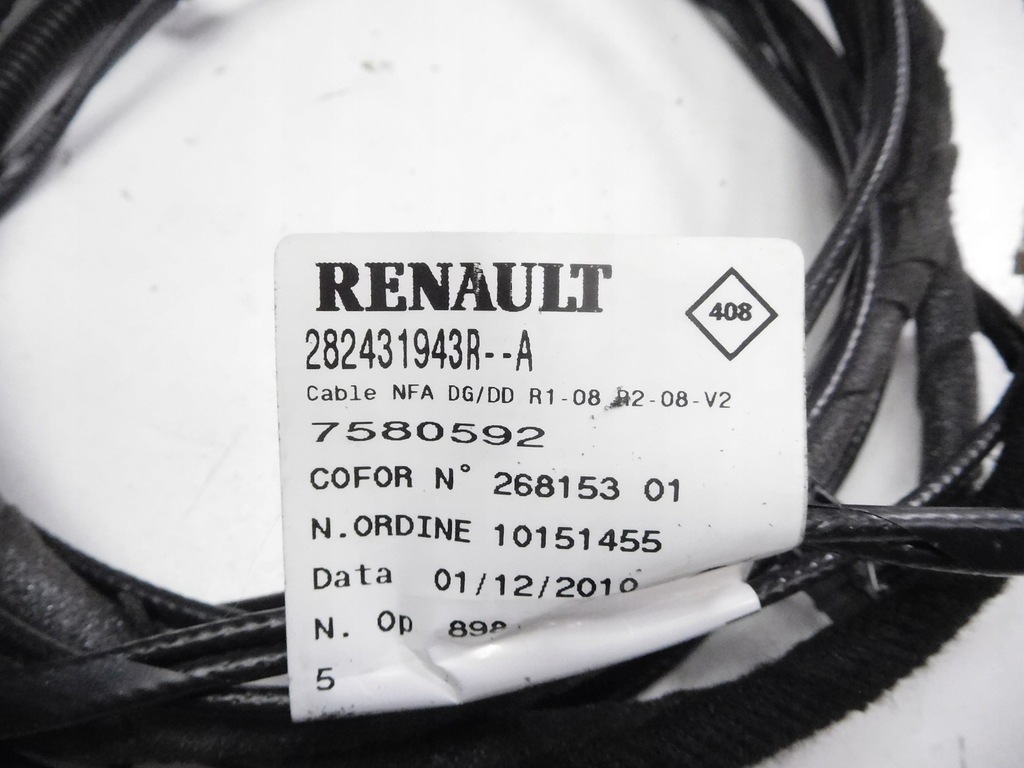 фото №7, Джгут навігації renault megane iii оригінальний номер 282431943r