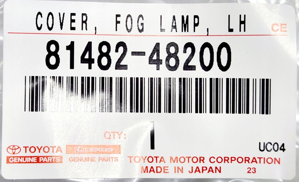 фото №4, Левый хром рамка бампера перед lexus rx 2016+ новый оригинальный номер