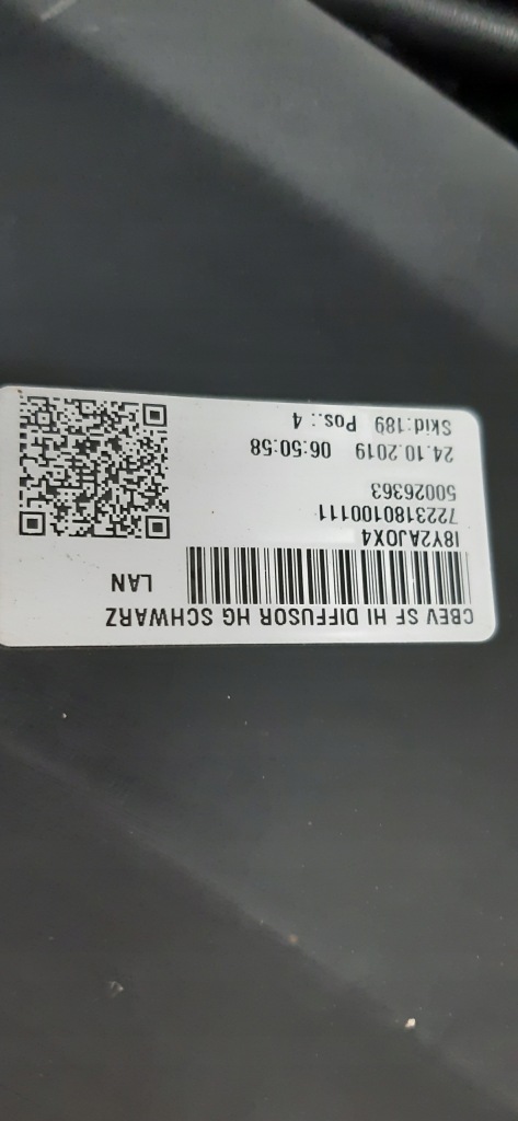 Audi e-tron s-line 4ke 2019- спойлер накладка бампера задня 4ke807521b Оригінал