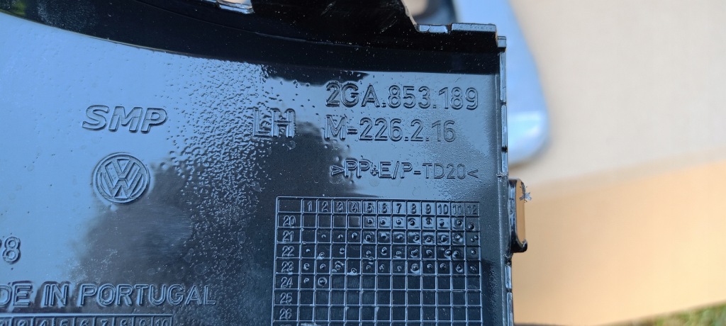 фото №5, Решітка решітка радіатора ліва vw t-roc lift 21-24rok r-line 2ga 2ga853189 оригінал