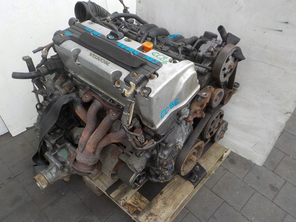 фото №7, Honda crv ii 02r 2.0 vtec 150km двигатель k20a4 kompletny film