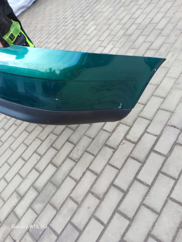 фото №11, Бампер задний kompletny audi a4 b5 lift sedan цвет lz6l зелёный