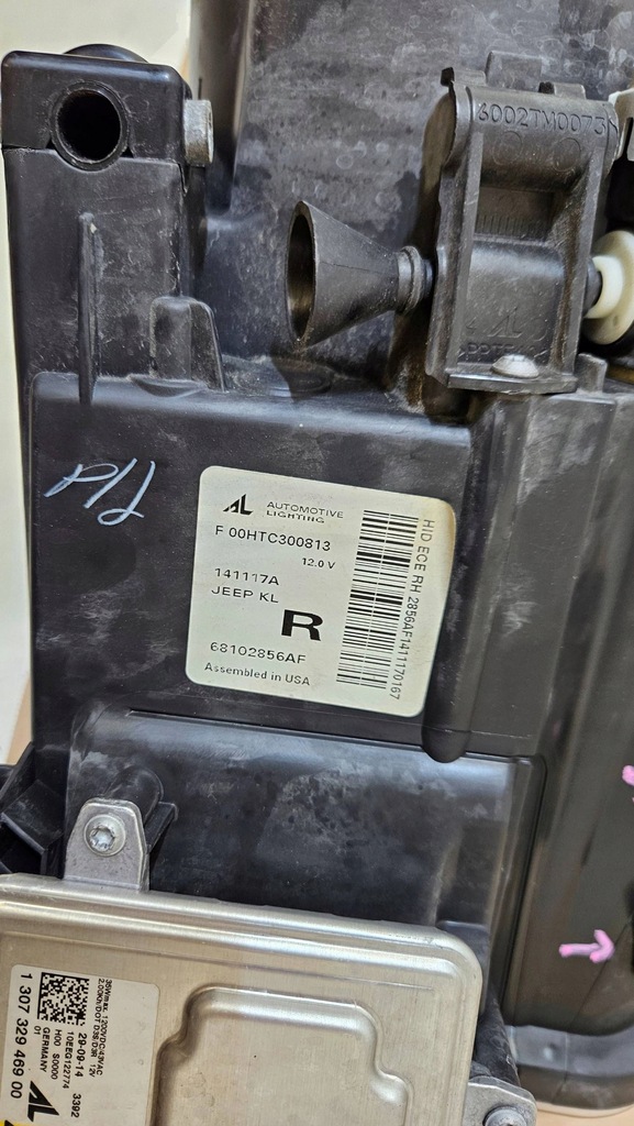 фото №13, Лампа перед передняя правая jeep cherokee kl 68102856af
