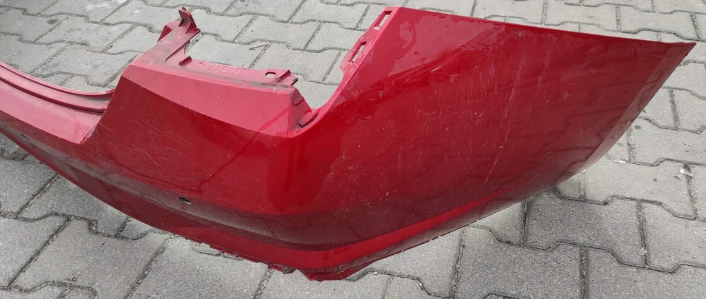 фото №2, Hyundai elantra vii 7 бампер задний спойлер задняя оригинал!