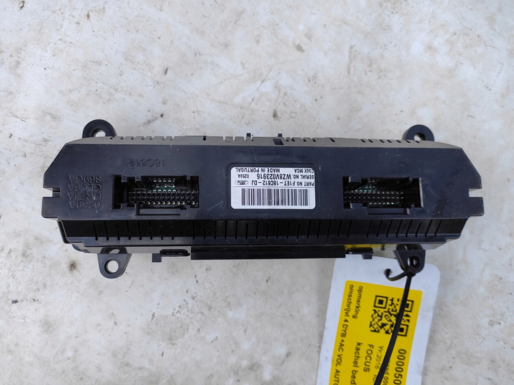 фото №4, Панель кондиционера обдув ford focus mk3 lift