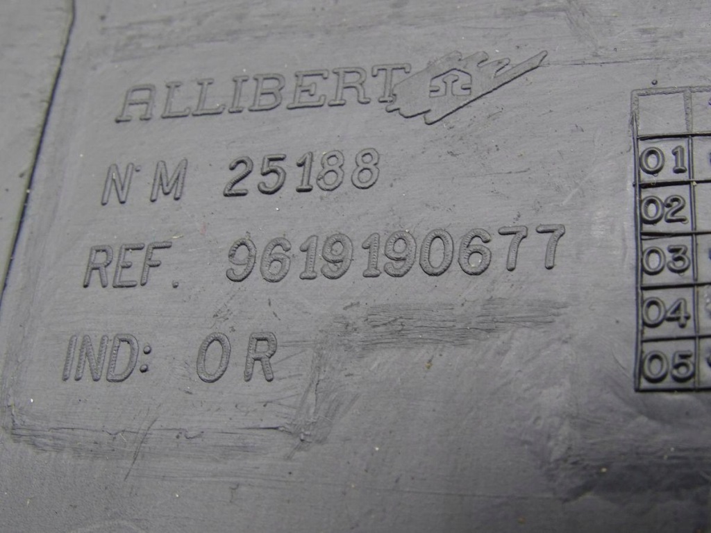 фото №3, Citroen berlingo i 98-10 защита заглушка поперечина левая