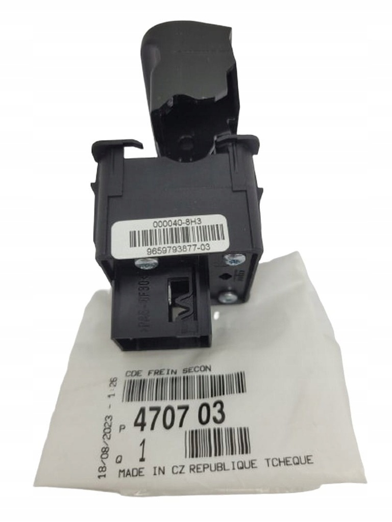 фото №1, Переключатель тормоза ручного оригинал 470703 c4 ds4 3008