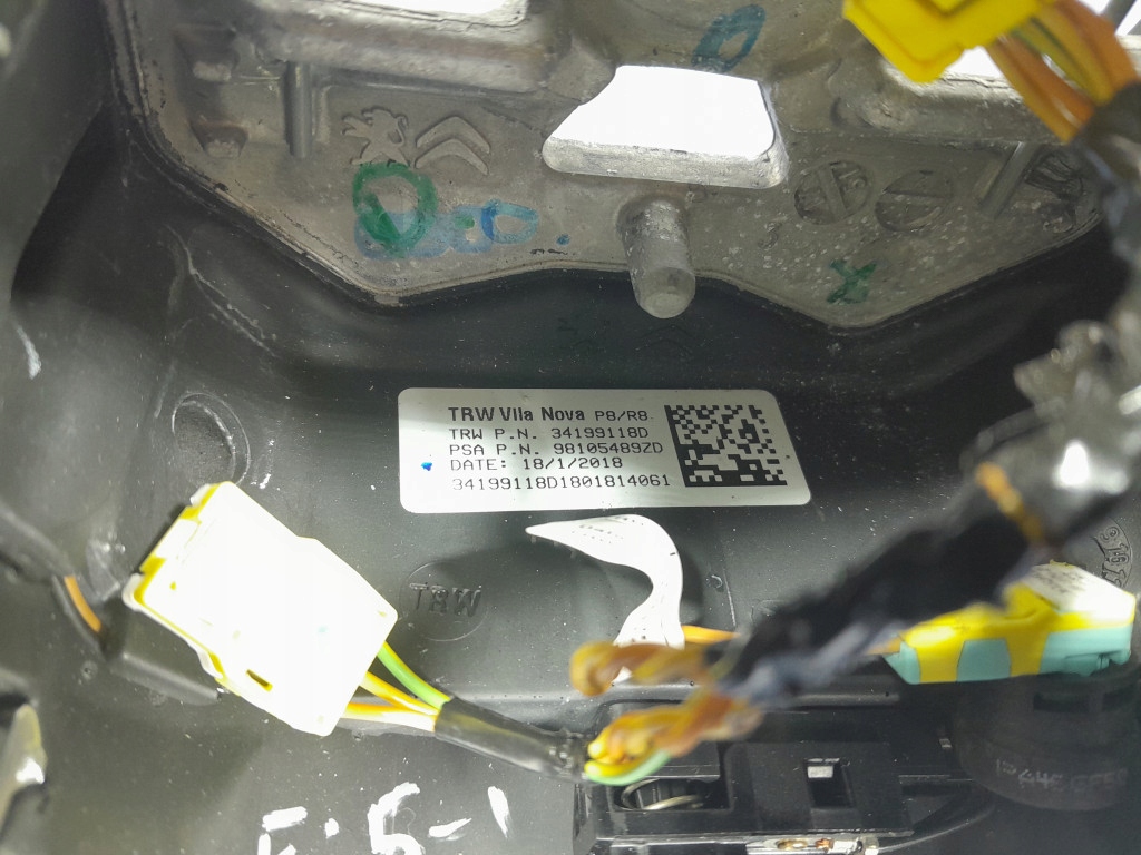 фото №5, Peugeot 5008 ii повітропровід багатофункціональний шкіряний gt 98105489zd