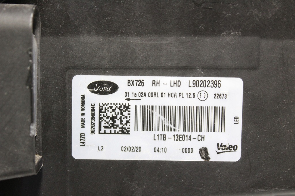 фото №5, Ford puma mk2 19- лампа правая перед full led