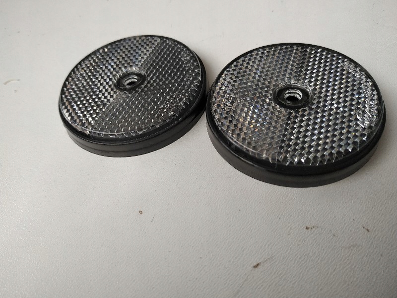 фото №3, Ліхтар відбивний круглі twipp білий 2 szt