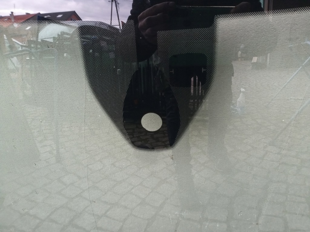 фото №2, Стекло передняя renault express 21r- датчик orygina