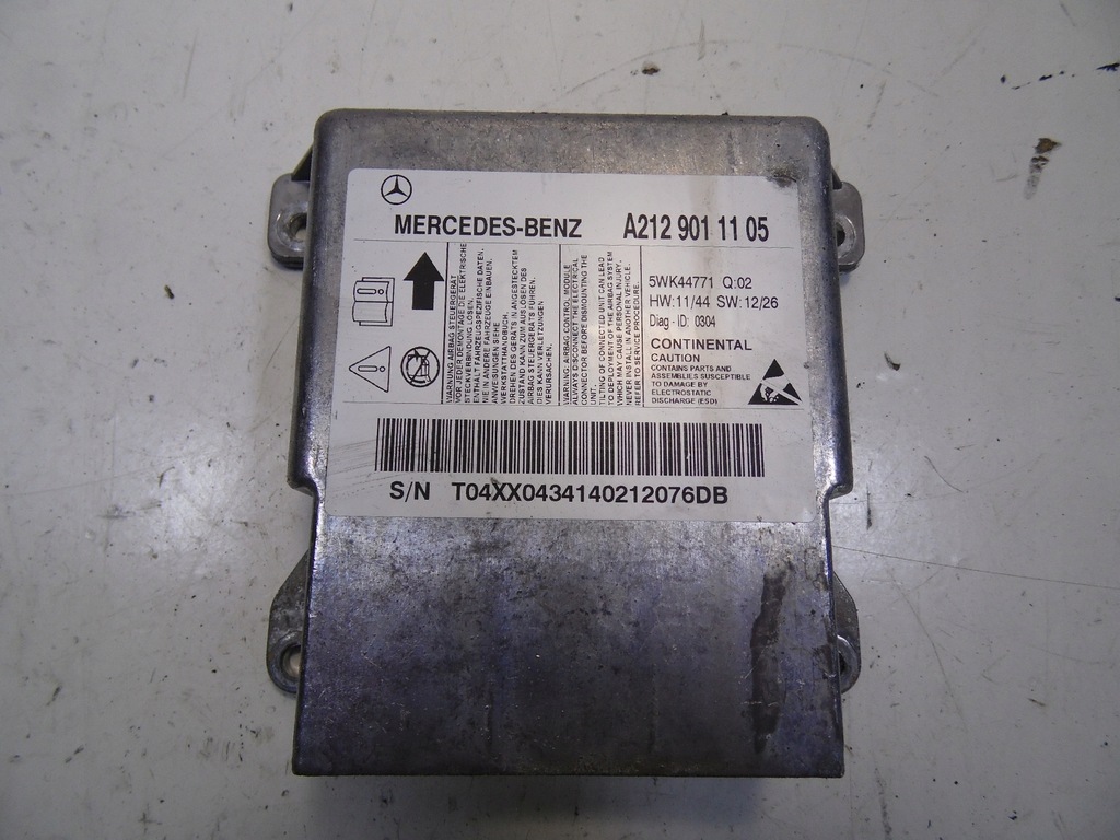 фото №1, Датчик подушка безопасности mercedes w212 2129011105