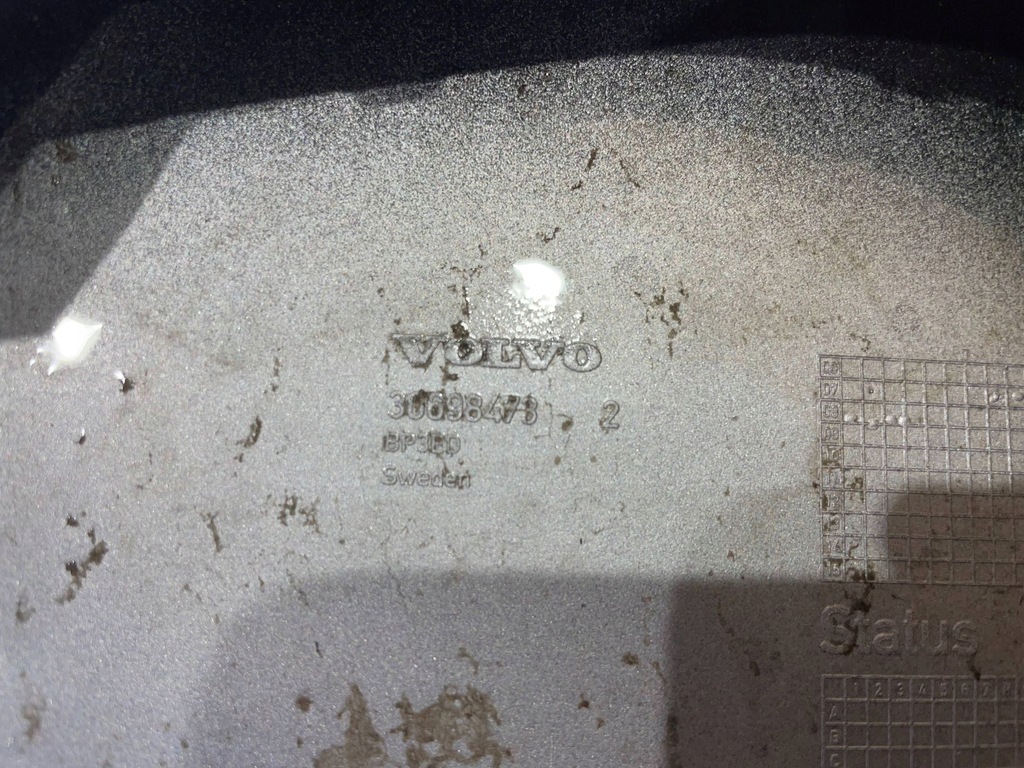 фото №12, Volvo xc70 xc-70 ii 2 07-16 молдинг спойлер накладка бампера перед передня