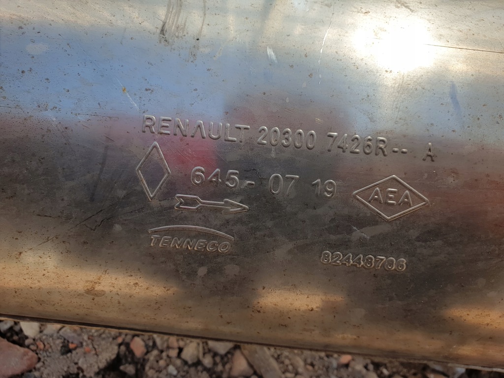 фото №9, Renault captur lift гаситель выхлоп