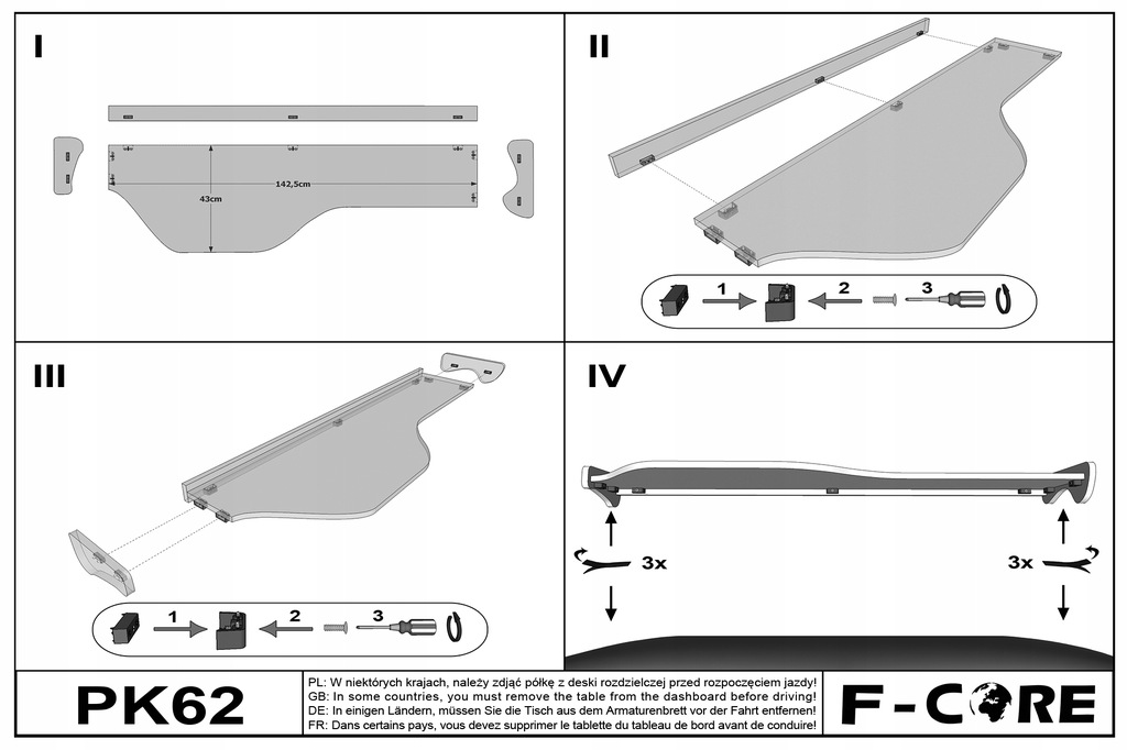 фото №5, Полка tir длинная daf xf 106 2014- полка do tira