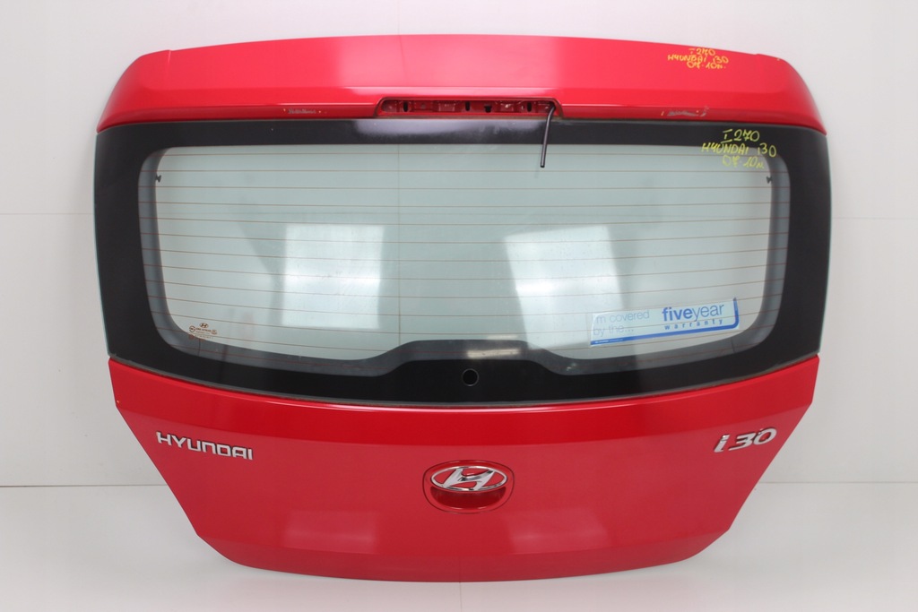 фото №1, Кришка багажника багажника задня hyundai i30 07-10r ja