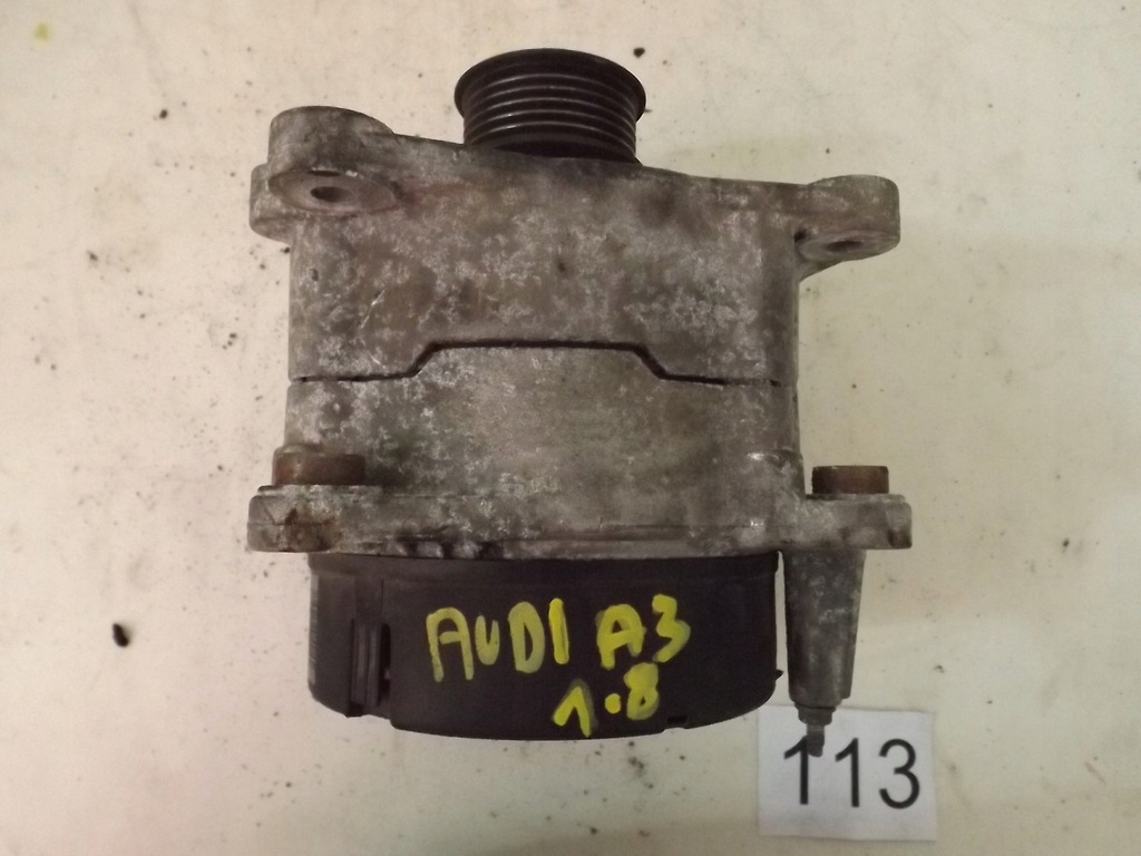 фото №1, Audi a3 8l генератор 1,8 20v