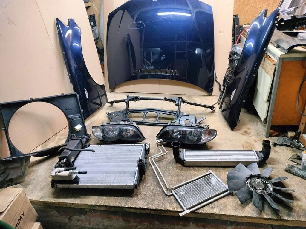 фото №1, Капот радіатор pas bmw e46 lift