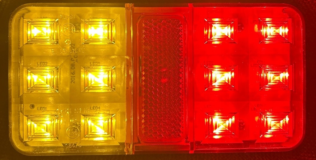 фото №6, Балка света, задняя балка бампер do прицепа лампы led длина l1500