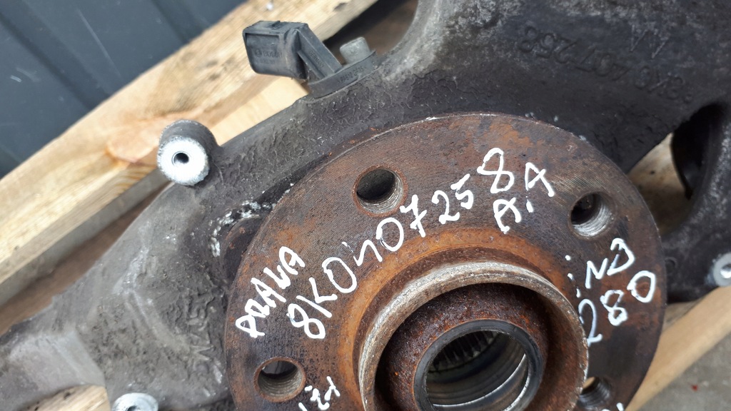 фото №8, A6 c7 4g поворотный кулак правая правый перед 2.0 tdi a7 4g