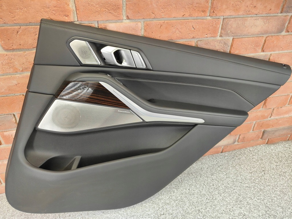 Обшивка обивка дверь правый задняя задний bmw x7 g07 lci bowers led merino Оригинал