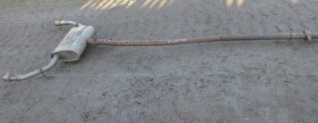 фото №1, Гаситель труба выхлопная alfa giulietta 2.0 jtdm