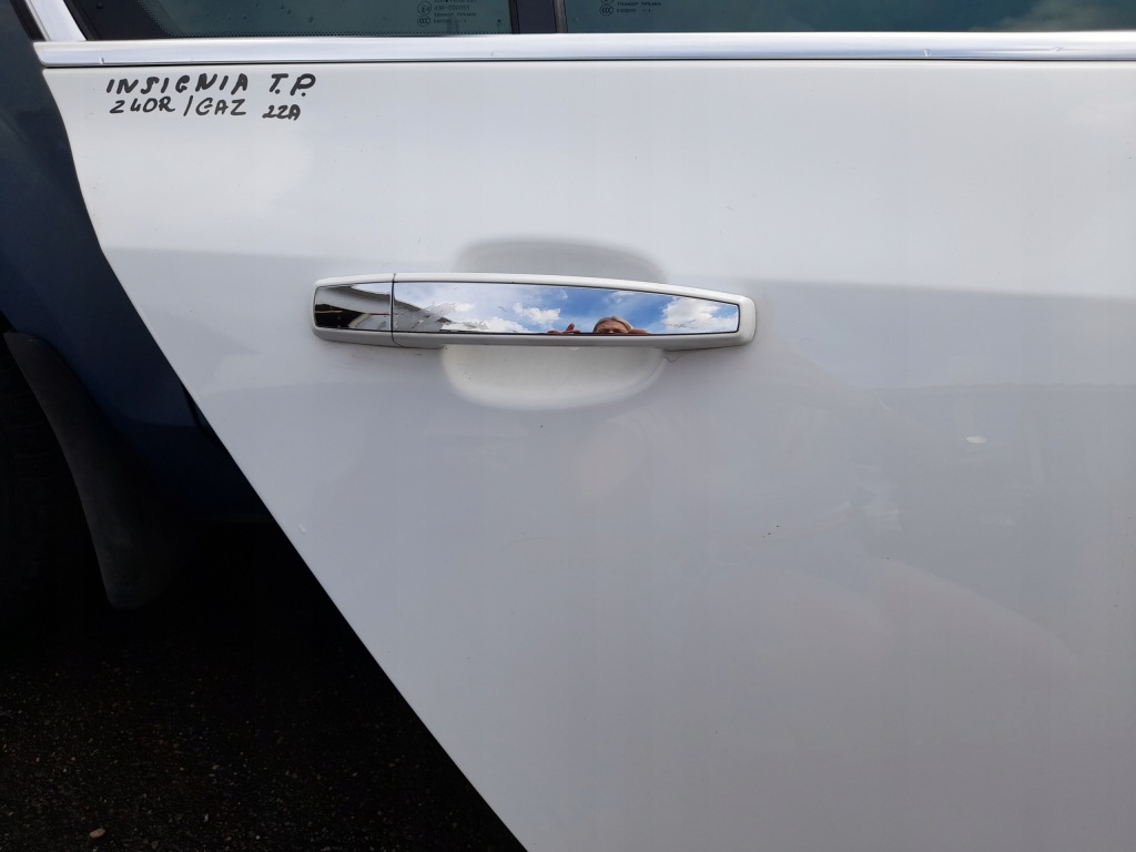 фото №4, Opel insignia a двері правий задня праве задні z40r