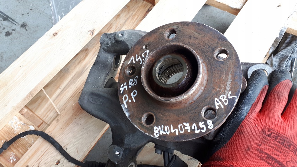 фото №5, S4 b8 lift поворотный кулак правая правый перед s5 sq5 a5