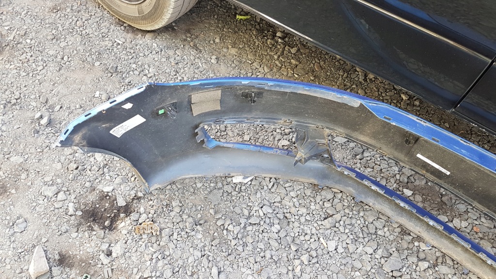 Vw sharan 7n 10- бампер перед передний 6 pdc нет клеёный Недорого