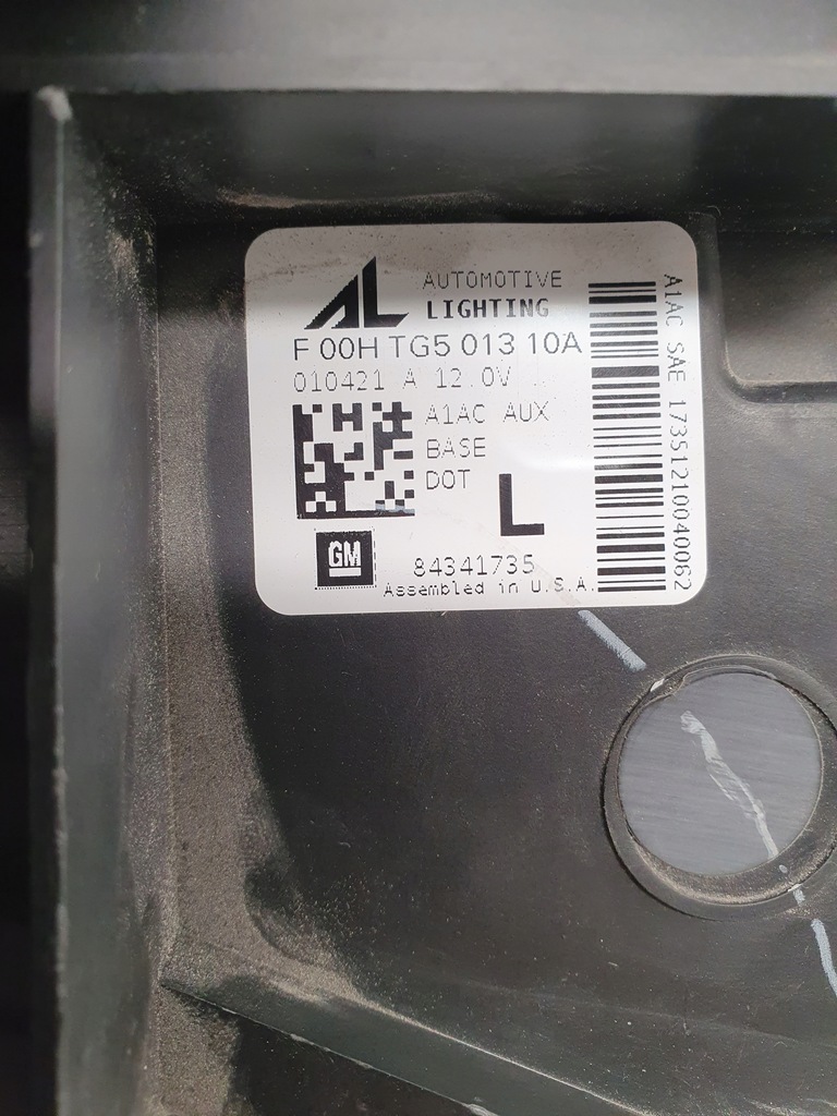 фото №6, Chevrolet camaro 2016- протитуманна фара drl лампа led ліва 84341735