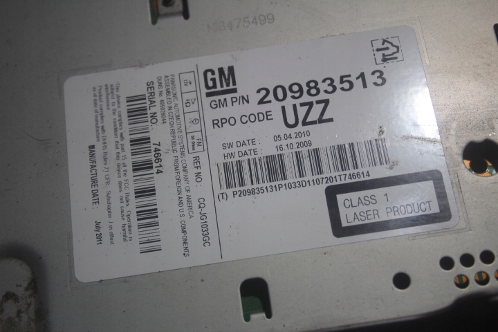 фото №4, Радио opel insignia a