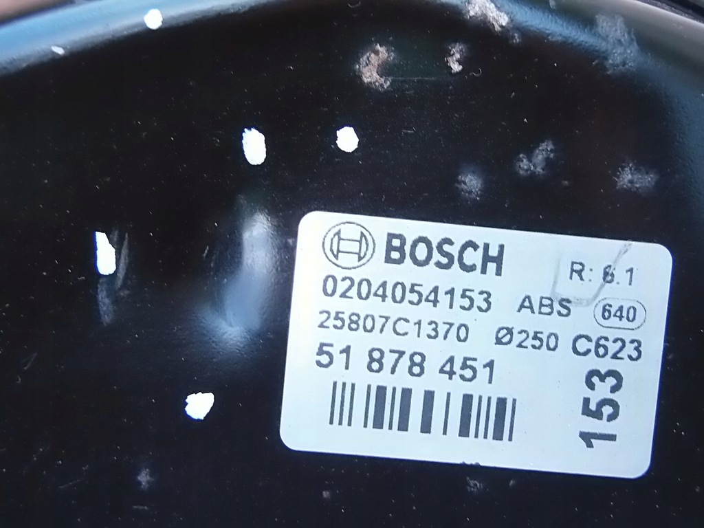 фото №8, Підсилювач гальм гальмівні 51878451 fiat grande punto evo 1.2 benz 70km 5 двері