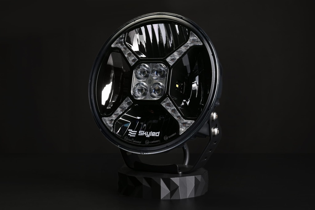 фото №12, Фара дальнє світло skyled cosmo flash 9x 120w full led положення + strobo