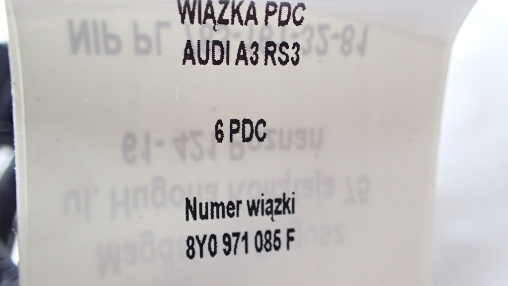 фото №9, Джгут 6pdc audi rs3 a3 8y0971085f датчики pdc
