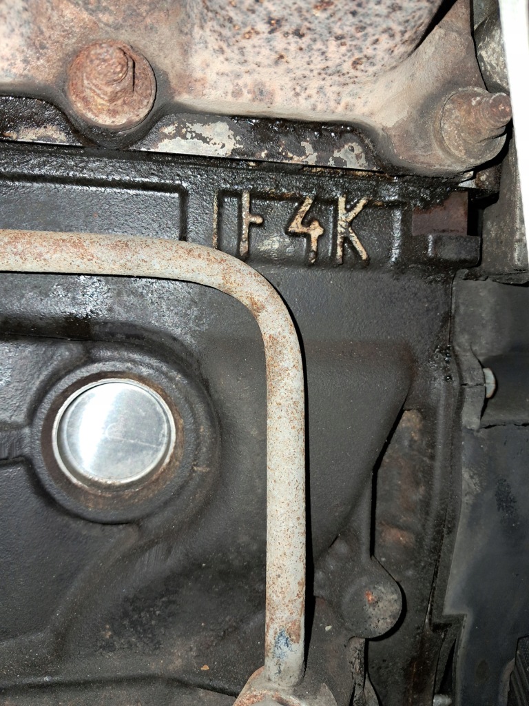 Двигун 2.0t f4r763 f4k комплектний  renault espace laguna 2 pewniak до монтаж Оригінал