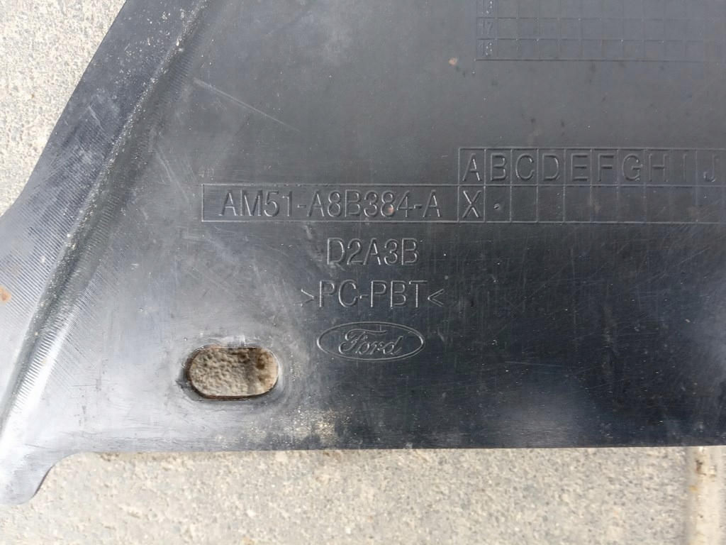 фото №9, Ford c-max mk2 2010-14r.- защита плита pod бампер am51-a8b384-a