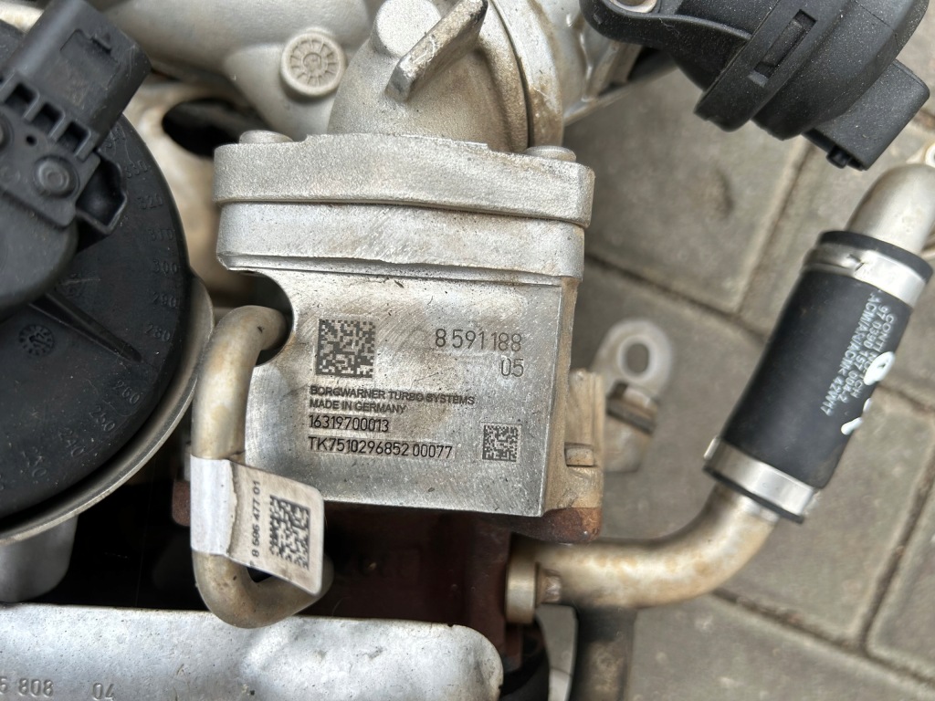 Турбонагнетатель 8591188 bmw x1 f48 f49 f40 f44 2.0 d biturbo с Разборки