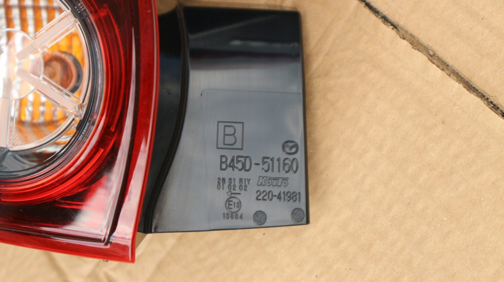 фото №6, Mazda 3 лампа левая 2015