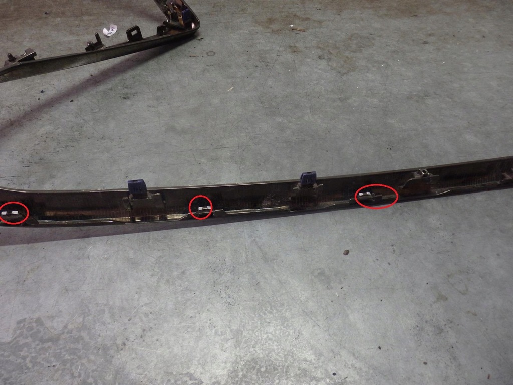 фото №9, Молдинг хром золотий решітка перед lexus es es300 2018-