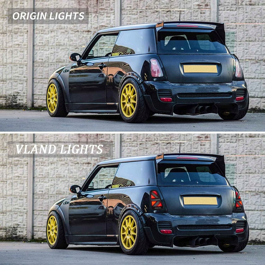 Ліхтарі  задні led mini cooper r50/r52/r53 hatch/cabrio 01-08 – union джек Доставка