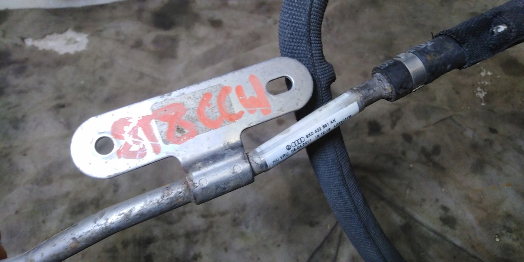 фото №8, Audi q5 8r шланг підсилювача 8r1422891k 8r1422891ak