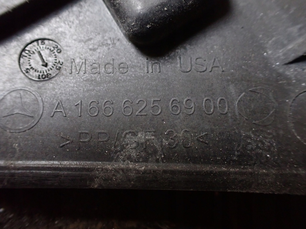 фото №8, Направляющая бампера левый перед mercedes gls ii x166 3.0 17r a1666256900 9482