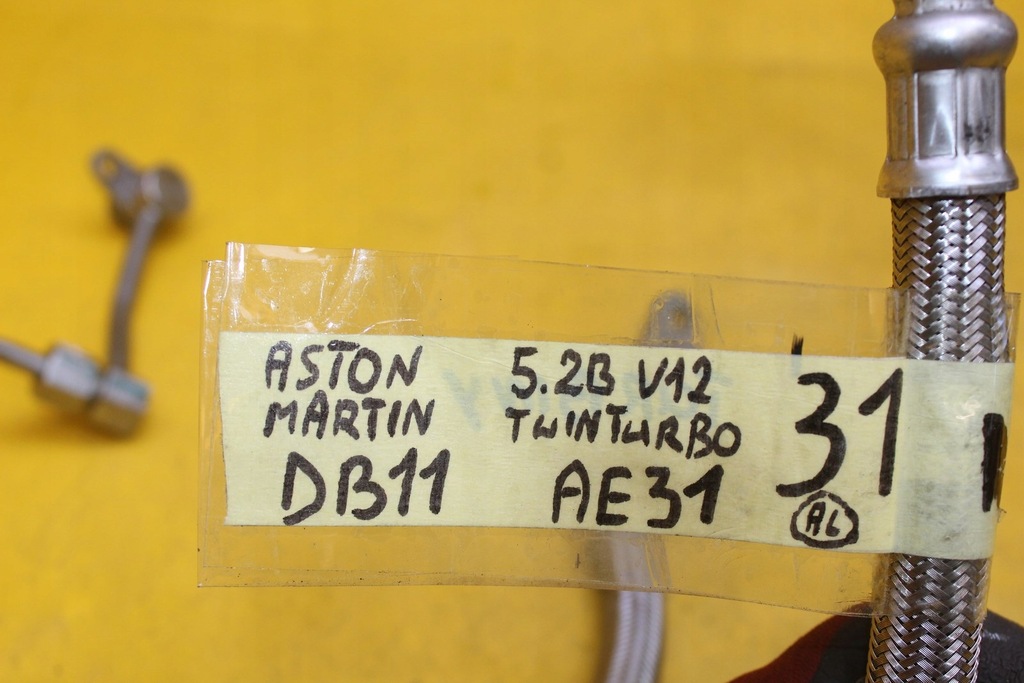 фото №7, Провода турбины aston martin 5.2 b v12 twin turbo db11 ae31