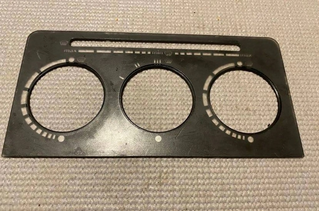 фото №1, Mercedes-benz w123 1983 панель обігріву